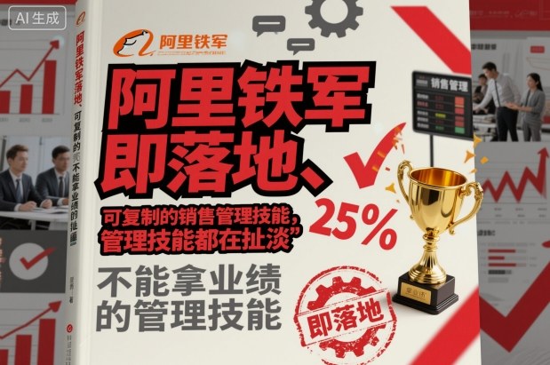 阿里铁军即落地、可复制的销售管理技能,不能拿业绩的管理技能都在扯淡-甄选网创