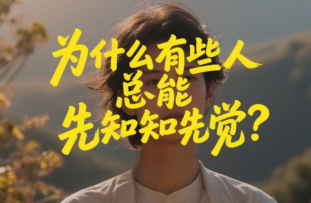付费文章:为什么有些人总能先知先觉?-甄选网创