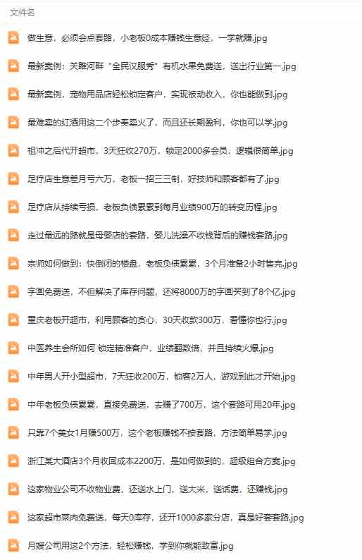 图片[5]-（9607期）真实有效391套商业模式，年入几十到几百万案例解析（电子书+视频+图文）-甄选网创