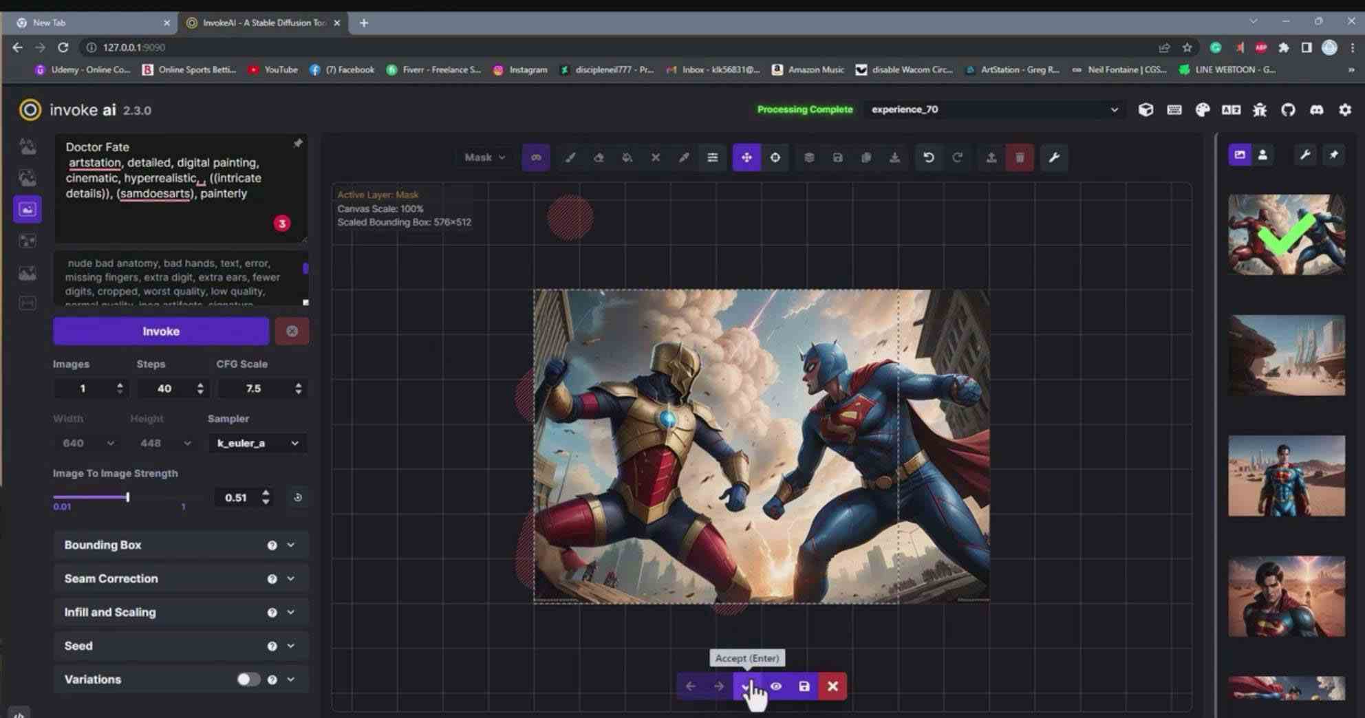 图片[3]-（9760期）Invoke AI 绘画教程-零基础创作可以销售的完美插图-49节-中英字幕-甄选网创