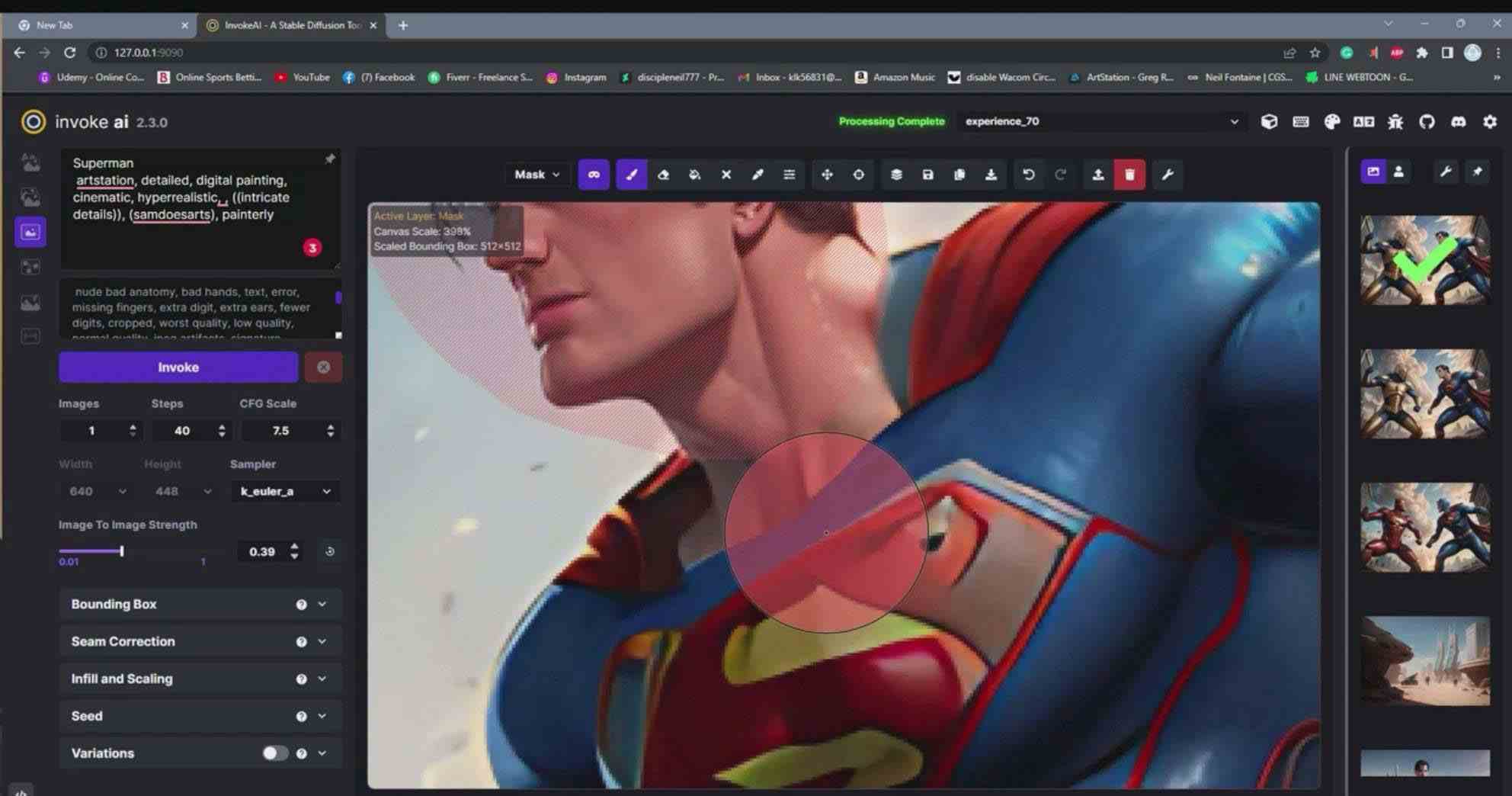 图片[4]-（9760期）Invoke AI 绘画教程-零基础创作可以销售的完美插图-49节-中英字幕-甄选网创