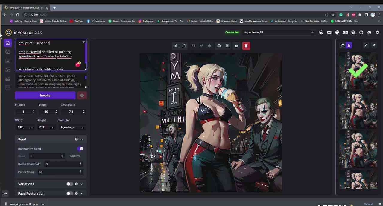 图片[5]-（9760期）Invoke AI 绘画教程-零基础创作可以销售的完美插图-49节-中英字幕-甄选网创