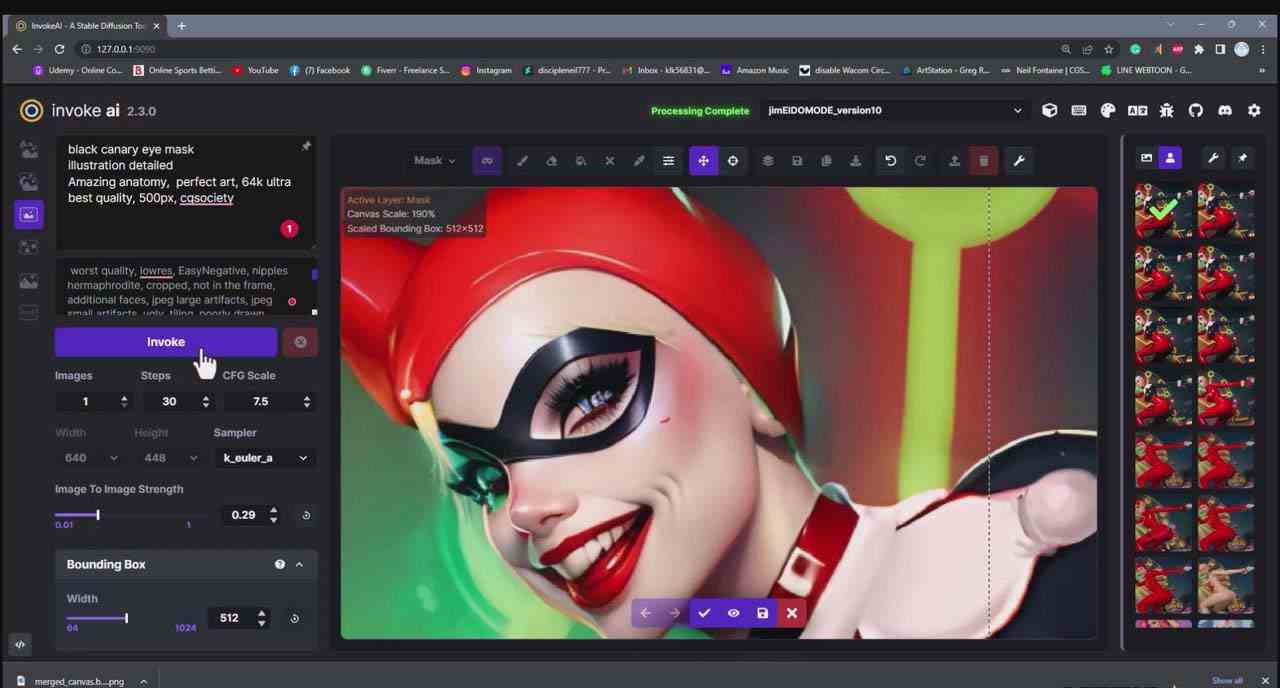 图片[6]-（9760期）Invoke AI 绘画教程-零基础创作可以销售的完美插图-49节-中英字幕-甄选网创