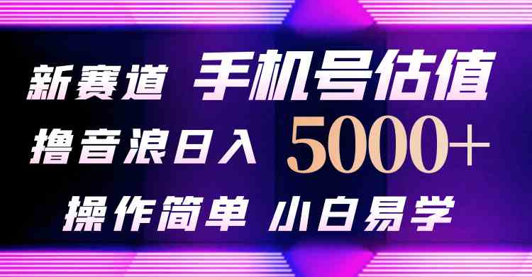 （10154期）抖音不出境直播【手机号估值】最新撸音浪，日入5000+，简单易学，适合…-甄选网创