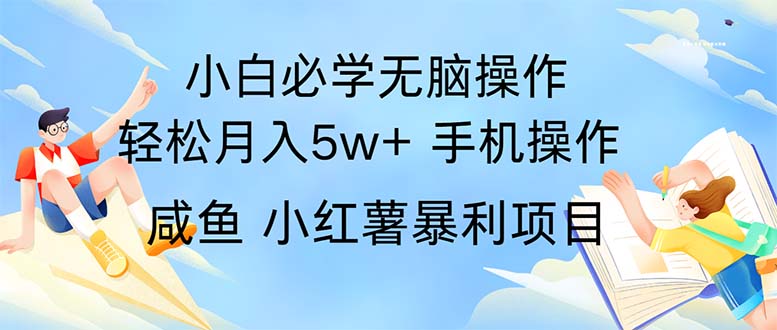 （11953期）2024热门暴利手机操作项目，简单无脑操作，每单利润最少500-甄选网创