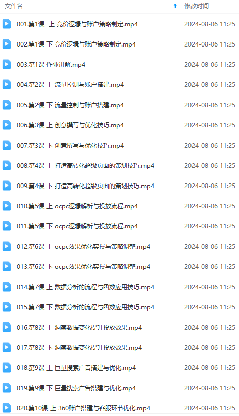 图片[2]-（12012期）竞价教程：真实账户 实战教学 从新手到进阶·后台操作到数据优化-甄选网创