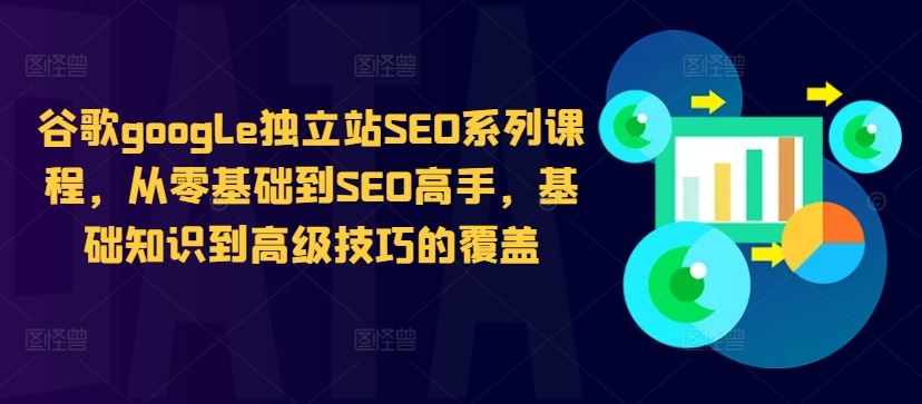 谷歌google独立站SEO系列课程，从零基础到SEO高手，基础知识到高级技巧的覆盖-甄选网创