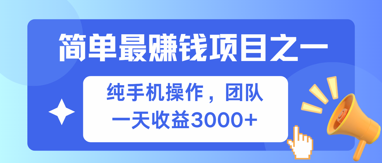 （13308期）简单有手机就能做的项目，收益可观-甄选网创