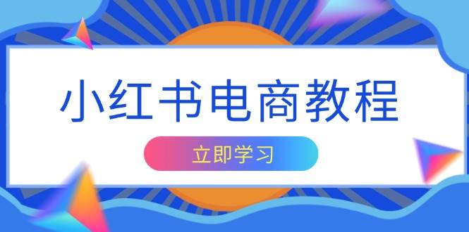 小红书电商教程，掌握帐号定位与内容创作技巧，打造爆款，实现商业变现-甄选网创