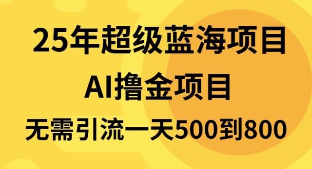 （13746期）25年超级蓝海项目一天800+，半搬砖项目，不需要引流-甄选网创