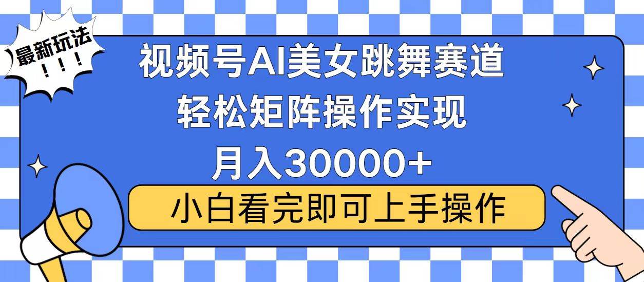 （13813期）视频号蓝海赛道玩法，当天起号，拉爆流量收益，小白也能轻松月入30000+-甄选网创