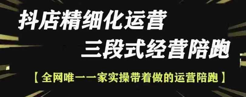 抖店精细化运营，非常详细的精细化运营抖店玩法（更新1229）-甄选网创