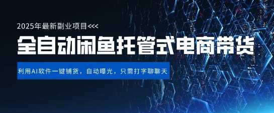 【闲鱼全自动电商带货】三年磨一剑，一朝露锋芒，长期稳定项目，单日稳定变现5张【揭秘】-甄选网创