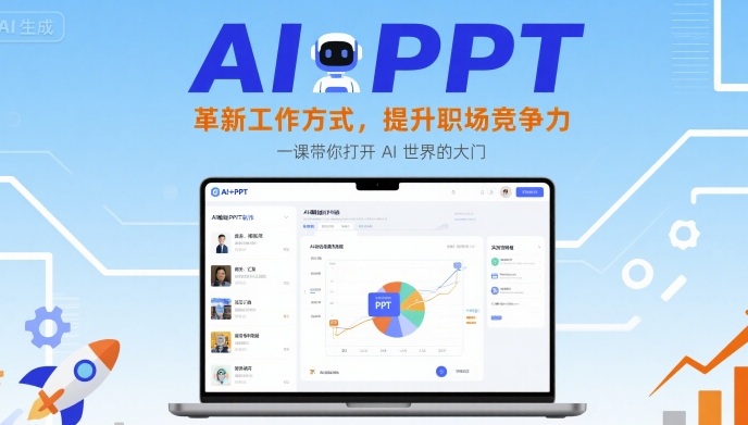 AI+PPT：革新工作方式，提升职场竞争力，一课带你打开 AI 世界的大门-甄选网创