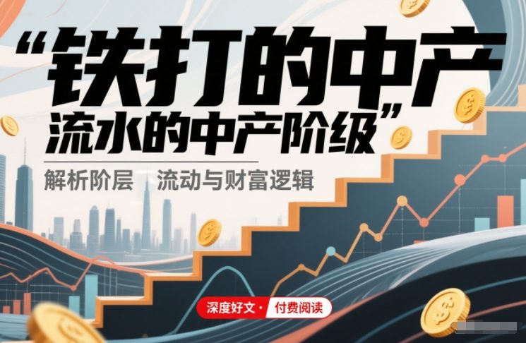 付费文章：铁打的中产，流水的中产阶级-甄选网创