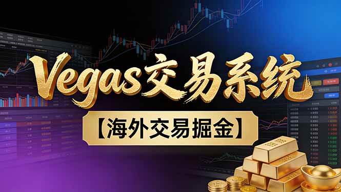 （16968期）【普通人也可以成为操盘手第二期】Vegas交易技术+聪明软件，日赚50-100U-甄选网创