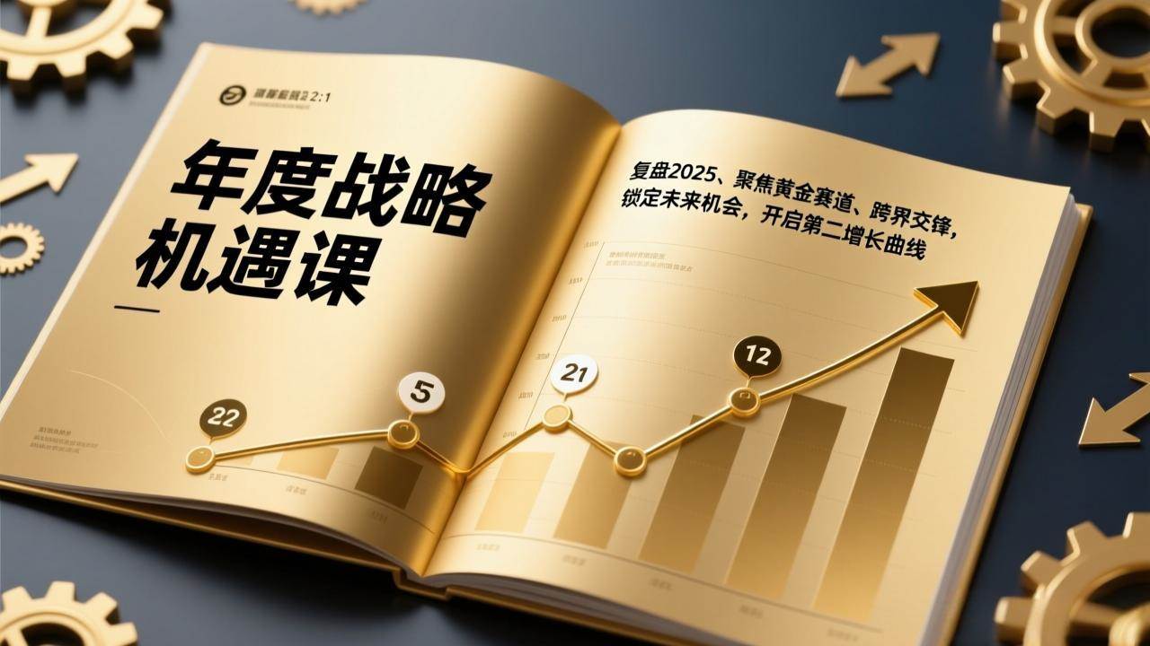 （17077期）年度战略机遇课，复盘2025、聚焦黄金赛道、跨界交锋，锁定未来机会，开启第二增长曲线-甄选网创