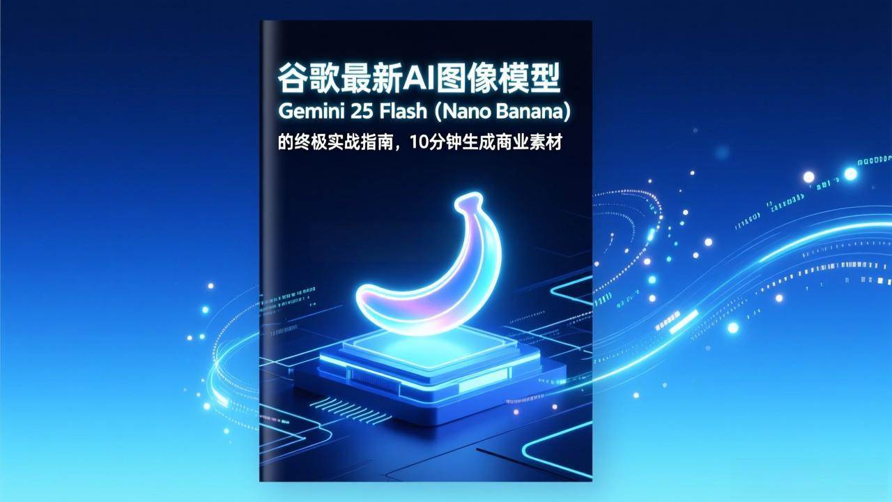 （17111期）谷歌最新AI图像模型Gemini 2.5 Flash（Nano Banana）的终极实战指南，10分钟生成商业素材-甄选网创