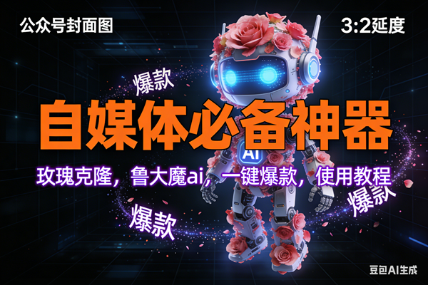 （17334期）玫瑰克隆工具，ai鲁大魔，自媒体必备神器，一键爆款神器，详细教程。-甄选网创