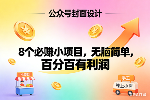 （17333期）8个必赚小项目，无脑简单，百分百有利润，副业首选，日入300+-甄选网创