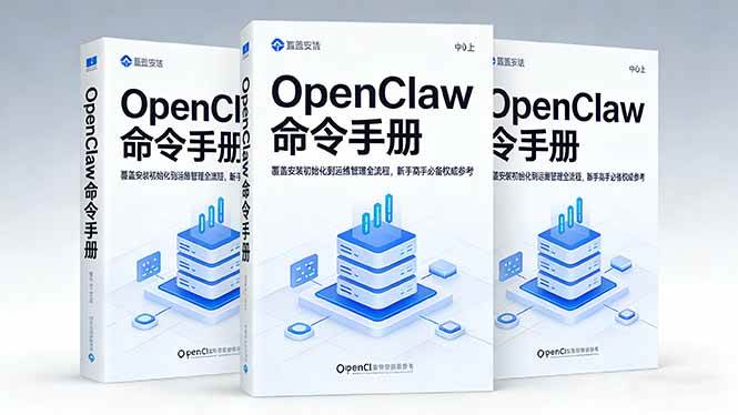 （17695期）OpenClaw命令手册：覆盖安装初始化到运维管理全流程，新手高手必备权威参考-甄选网创