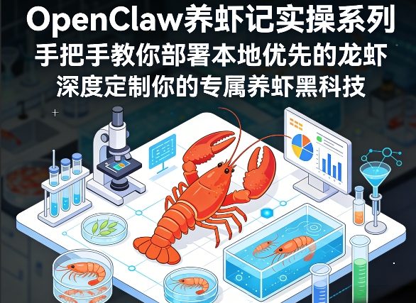 OpenClaw养虾记实操系列，手把手教你部署本地优先的龙虾，深度定制你的专属养虾黑科技-甄选网创